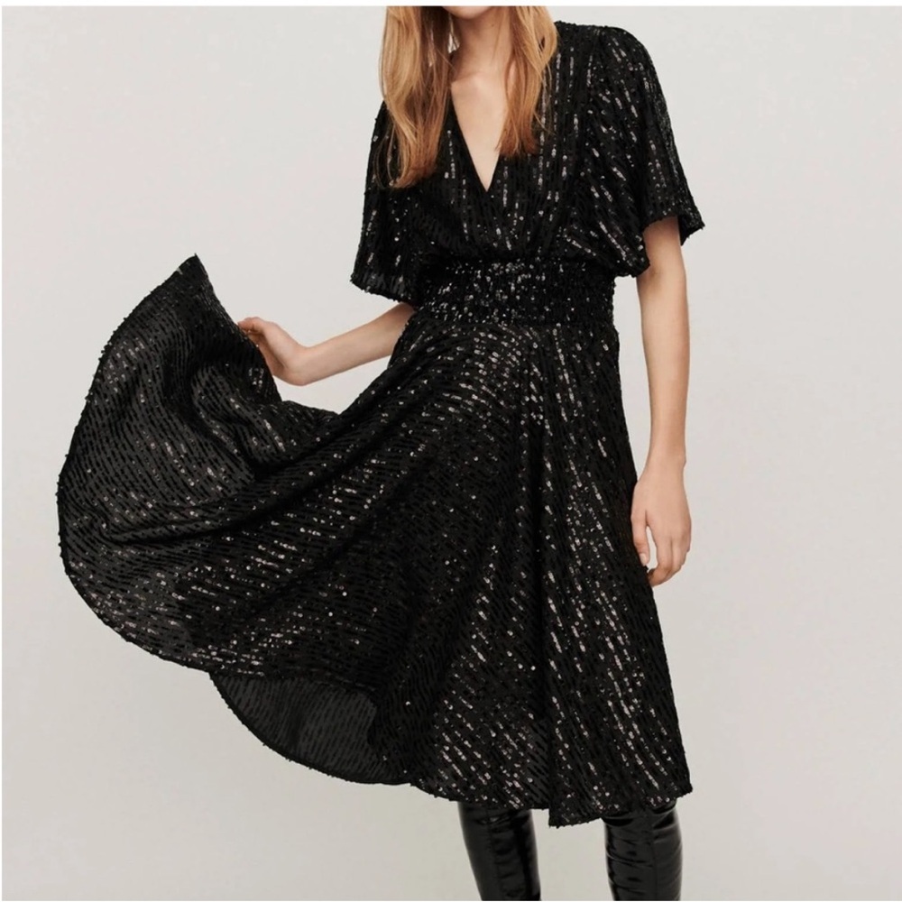 Maje Sequin Dress S